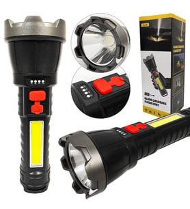 Ranchı Rc-06/Zj-06 El Feneri+Cob Led Şarjlı