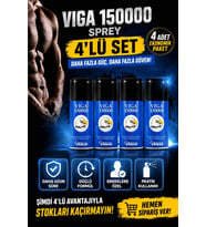 Chase 150000 Sprey 4'lü Set Erkeklere Özel Harici Kullanım Spreyi Ekonomik Paket