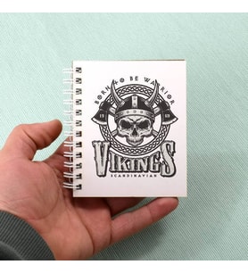 Vikings Tasarım Hediyelik Not Defteri