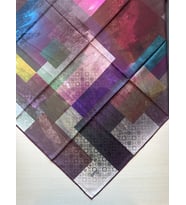 İpekal Trend Dijital Baskı  Batik Dikdörtgen Desenli Royan Eşarp Desen 4 Renk 4