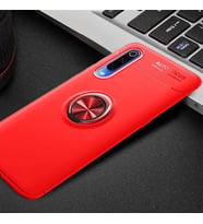 Xiaomi Mi 9 Se Kılıf Yüzüklü Magnetli Ravel Case (Kırmızı)