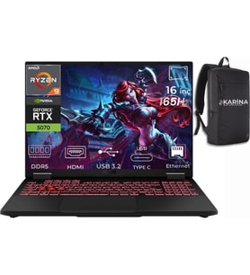 Asus Tuf Gaming A16 Ryzen 9 8940HX FA608PP-QT031-46 96GB 4tb+4tb RTX5070 8gb W11PRO 16" Wqxga Gaming Laptop