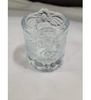 Anglo Canadien Mercantille Melekli Cam Mumluk 6,6cm Evergreen Collection Candleholder  VT-C/1GB