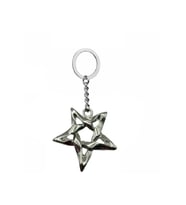 Pentagram Yıldız Figürlü Unisex Anahtarlık – Gotik, Mistik ve Spiritüel Tasarım ile Özel Aksesuar