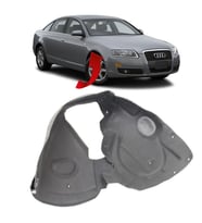 Audi A6 2005-2008 Sağ Çamurluk Davlumbazı Kumaş 4F0821134H