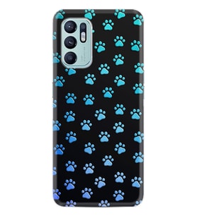 Oppo Reno 6 Kılıf Resimli Desenli Silikon Platinium Series Patiler 1858