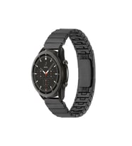 Samsung Galaxy Watch 46mm Uyumlu 22mm Kordon Paslanmaz Çelik Luxury Zore KRD-82 Kayış