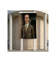 Takım Elbise Gazi Mustafa Kemal Atatürk Poster Bayrak Premium Raşel Kumaş ATA55 2x3m