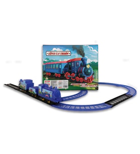 UJ Toys Pilli Raylı Vagonlu Oyuncak Tren Seti UJ6101