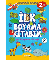 Çıkartmalı İlk Boyama Kitabım 2+ Yaş-2