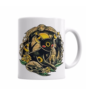 Pokemon Umbreon Kupa Bardak Porselen