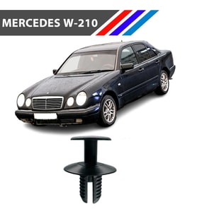 Mercedes W210 E Class Davlumbaz Klipsi 81471-911-992 M1700-16 50 Adet