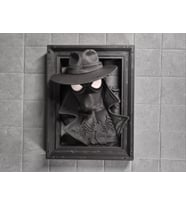 Spider-man Noir 3 Boyutlu Çerçeveli Duvar Tablosu - Out of The Frame Örümcek Adam Siyah Duvar Dekoru