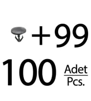 Mazda için Fitil Klips- 100 Adet