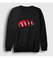 Presmono Unisex Siyah Death Anime One Punch Man Sweatshirt 240501tt