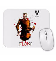 Vikings Floki Black Mouse Pad.jpg
