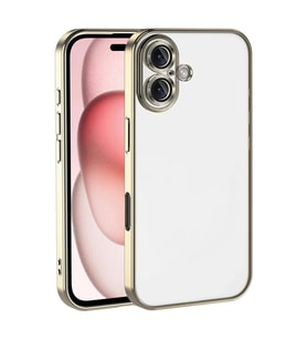 iPhone 17 Kamera Korumalı Lensli Silikon - Gold