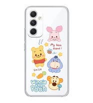 Samsung Galaxy A14 Uyumlu Winnie The Pooh Tasarımlı Şeffaf Telefon Kılıfı