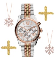Michael Kors MK5735 Kadın Kol Saati ve MK Kartanesi Kolye