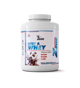 Zeus Nutrition Beef And Whey Protein 2176 Gr-Çikolata-Aroma-Shaker Hediye (Silver)