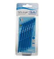 Tepe Angle Saplı Arayüz Fırçası Mavi 0,6 Mm 6 Lı