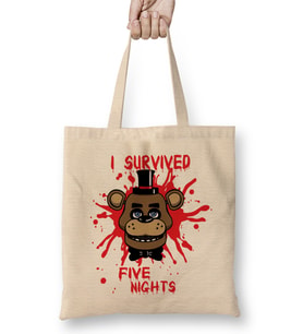 I Survived Five Nights Toys Bez Çanta Uzun Saplı