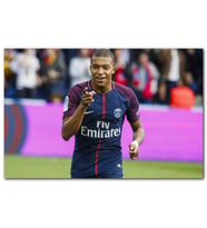 Cakatablo Futbolcu Kilian Mbappe Görseli MDF Tablo