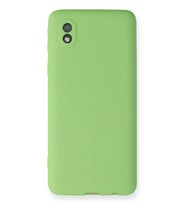 Newface Samsung Galaxy A01 Core Kılıf First Silikon - Yeşil