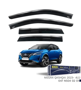 NİSSAN QASHQAİ 2023- ARACA ÖZEL KROMLU CAM RÜZGARLIĞI NİKEN