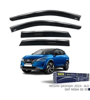 NİSSAN QASHQAİ 2023- ARACA ÖZEL KROMLU CAM RÜZGARLIĞI NİKEN