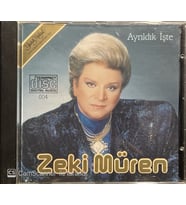 (Plak Değildir CD dir) CD Zeki Müren Ayrıldık İşte Sarı Bandrollü Dönem Nadir CD (Karışık)