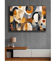 Koç stüdyo Modern tasarım kanvas tablo 50x70 (Çok Renkli)