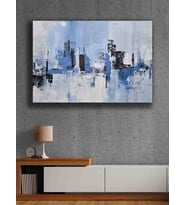 Koç stüdyo Modern tasarım kanvas tablo 50x70 (Çok Renkli)