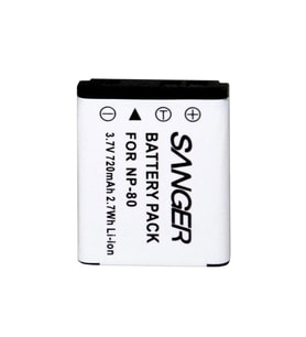 Sanger Batarya Casio Exilim EX-S6PK EX-S6SR EX-Z33BE EX-Z33BK EX-Z33PK EX-Z33SR EX-Z33VP Uyumlu