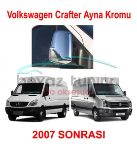 Volkswagen Crafter Ayna Kapağı Kromu Nikelajı