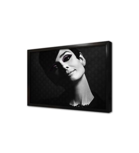 Audrey Hepburn Çerçeveli Mdf Tablo