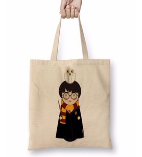 Harry Potter Kokeshi Harry Bez Çanta Uzun Saplı