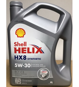 SHELL HX8 ECT C3 DPF 5W30 4 LT