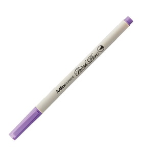 ARTLINE SUPREME EPFS-F BRUSH UÇLU KALEM FOSFORLU MOR
