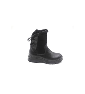 Çepiç 504 Kadın Suni Deri Postal (Siyah)