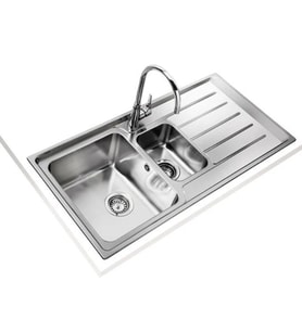 40108805-Teka Vitae 60 Çelik Sağ Çelik Eviye