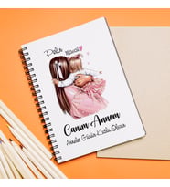 Anneler Günü Tasarımlı Defter Kişiye Özel