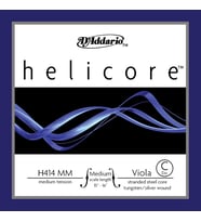 D'Addario H414MM Helicore Tek Viyola Do (C) Teli (Medium Scale)  Yoğun ve Karanlık Ton Yapısı Hızlı Tepki Veren Çok Lifli Çelik Çekirdek