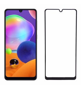 Samsung Galaxy A31 5D Seramik Tam Kaplayan Ekran Koruyucu Cam