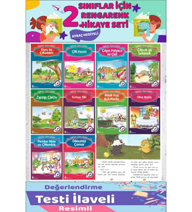 2.Sınıf Okumayı Sevdiren 10 lu Hikaye Seti 4 (32 sayfa) (Beyaz)