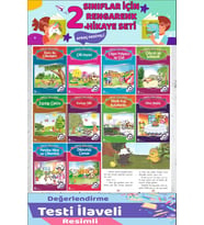 2.Sınıf Okumayı Sevdiren 10 lu Hikaye Seti 4 (32 sayfa) (Beyaz)