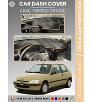 PEUGEOT 106 (1991-2003) Torpido Örtüsü Ön Göğüs Torpido Koruma Birebir Uyum Kaymaz Özel Kesim