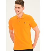 T8561 DEWBERRY ERKEK TSHIRT-TURUNCU