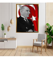 ÇERÇEVELİ ATATÜRK TABLO S528
