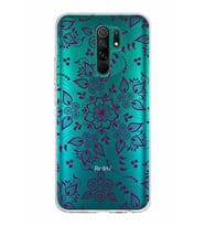 Xiaomi Redmi 9 Uyumlu Kapak Nostalji Desen Tasarımlı Şeffaf Silikon Kılıf